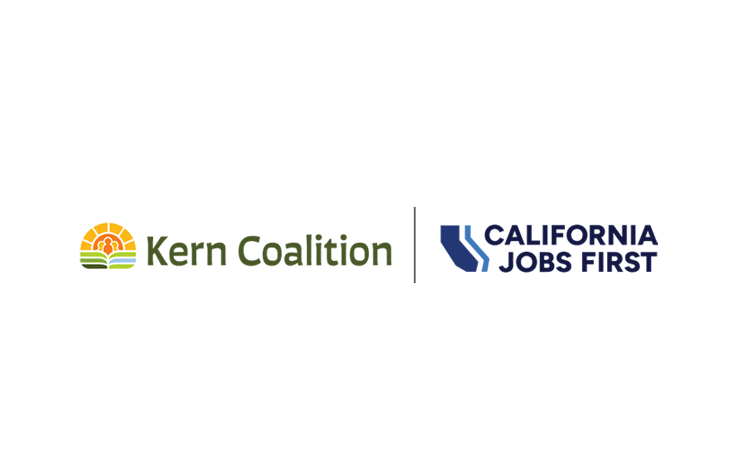 Kern Coalition Logo and California Jobs First Logo